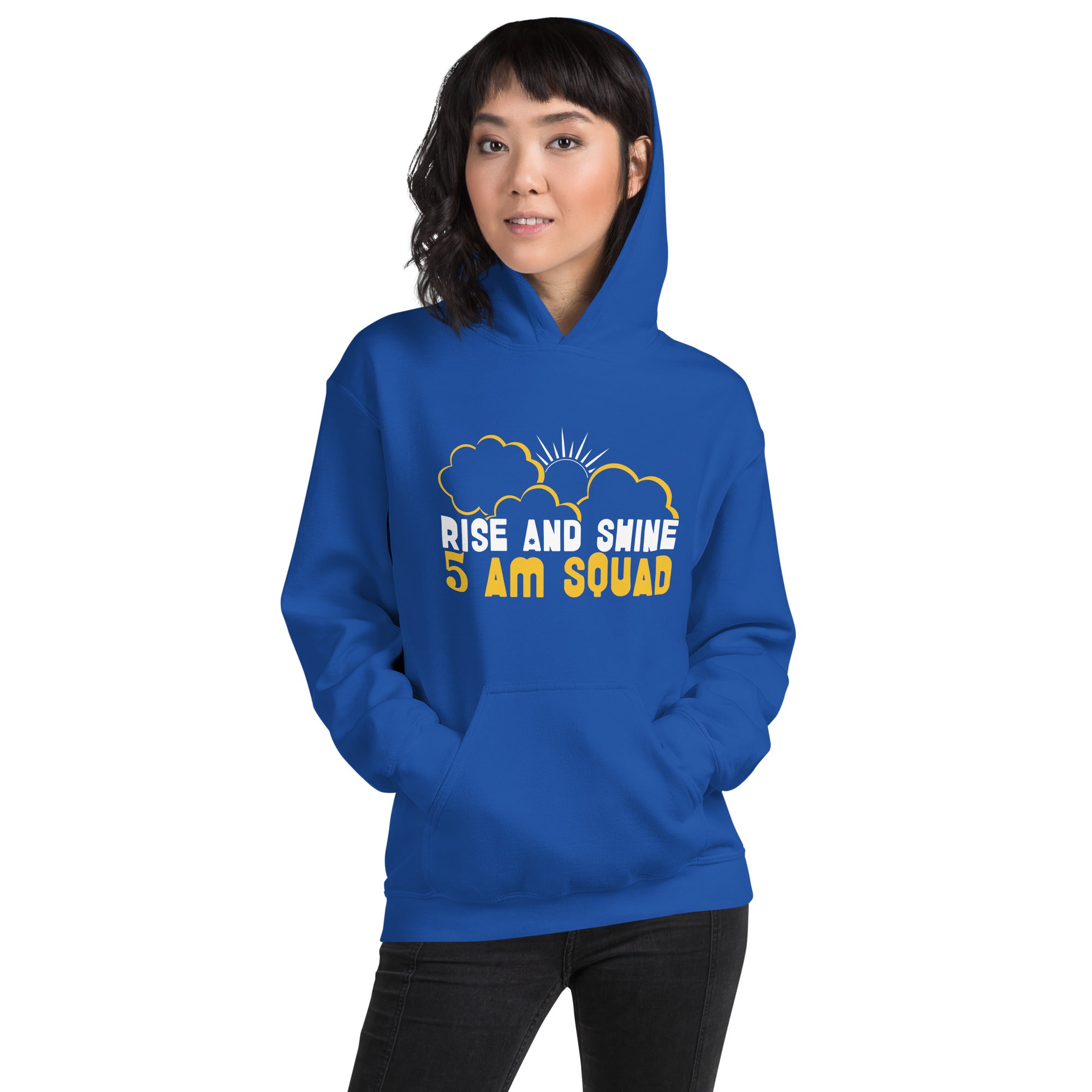 Rise And Shine 5 Am Squad Gym Fitness Training Workout Exercise Crossfit 5 Am Squad Women's Hoodie