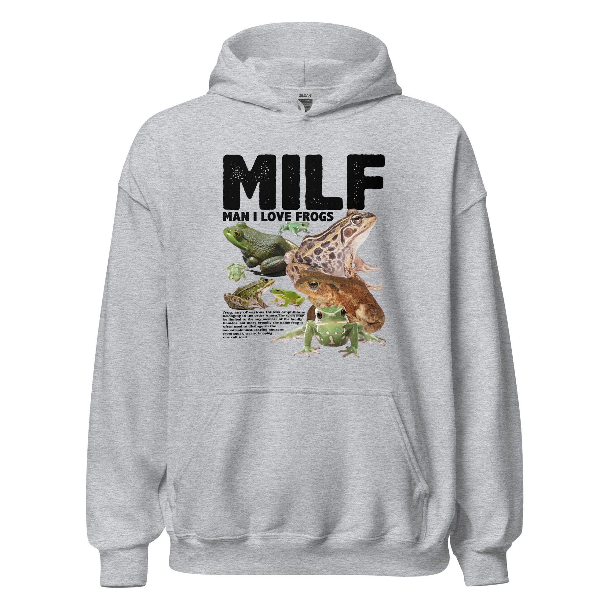 Milf Man I Love Frogs Hoodie