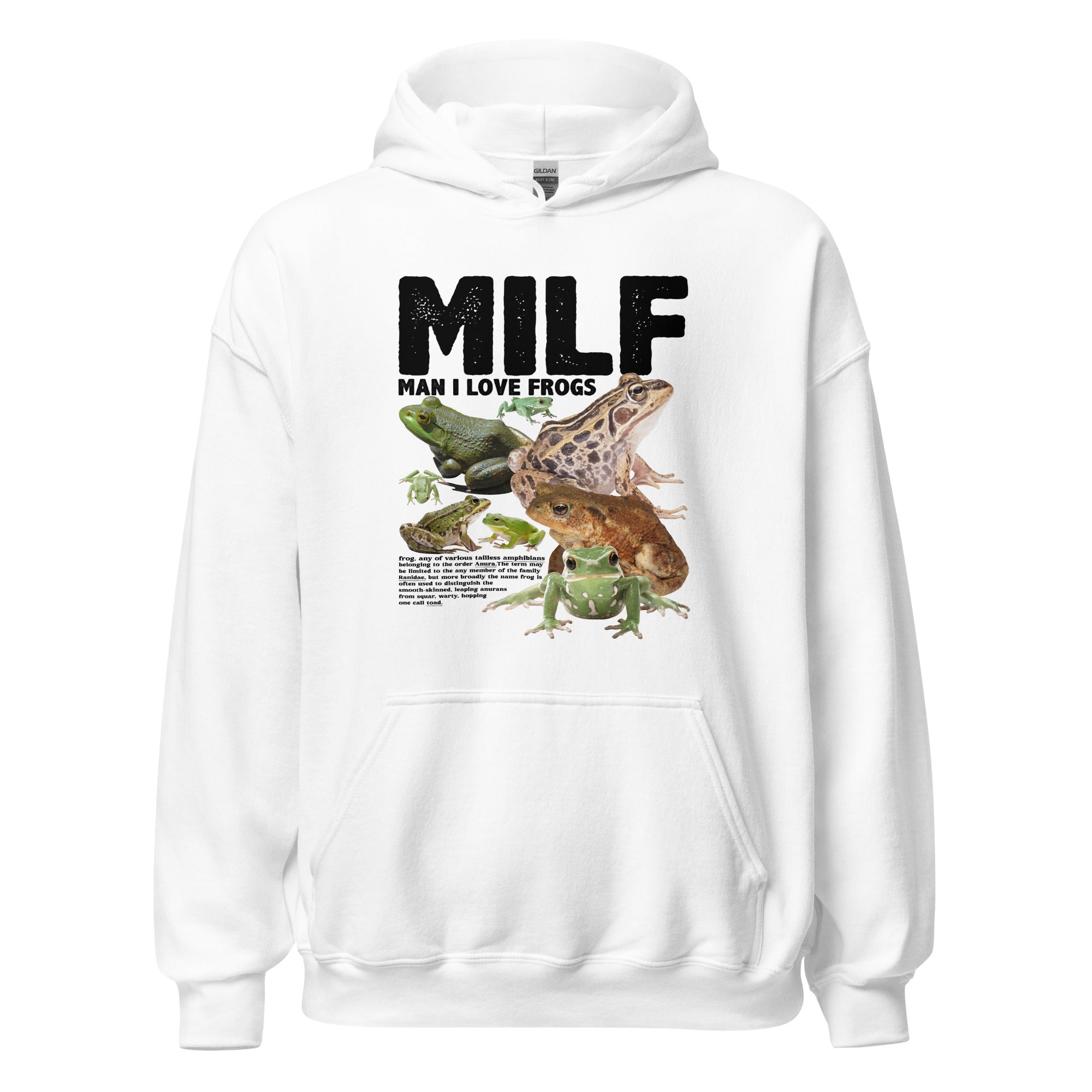 Milf Man I Love Frogs Hoodie