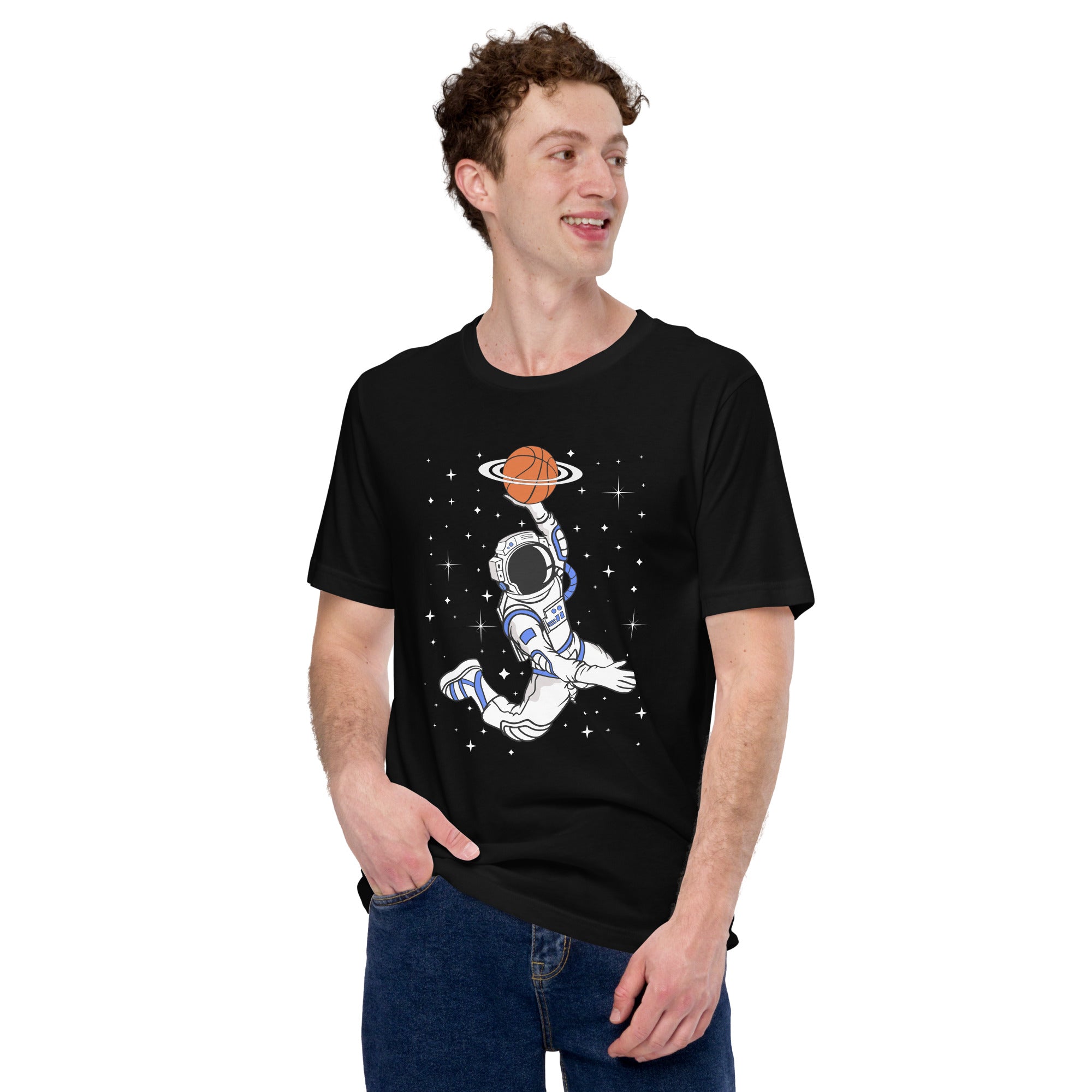 Astronaut Basketball T-Shirt