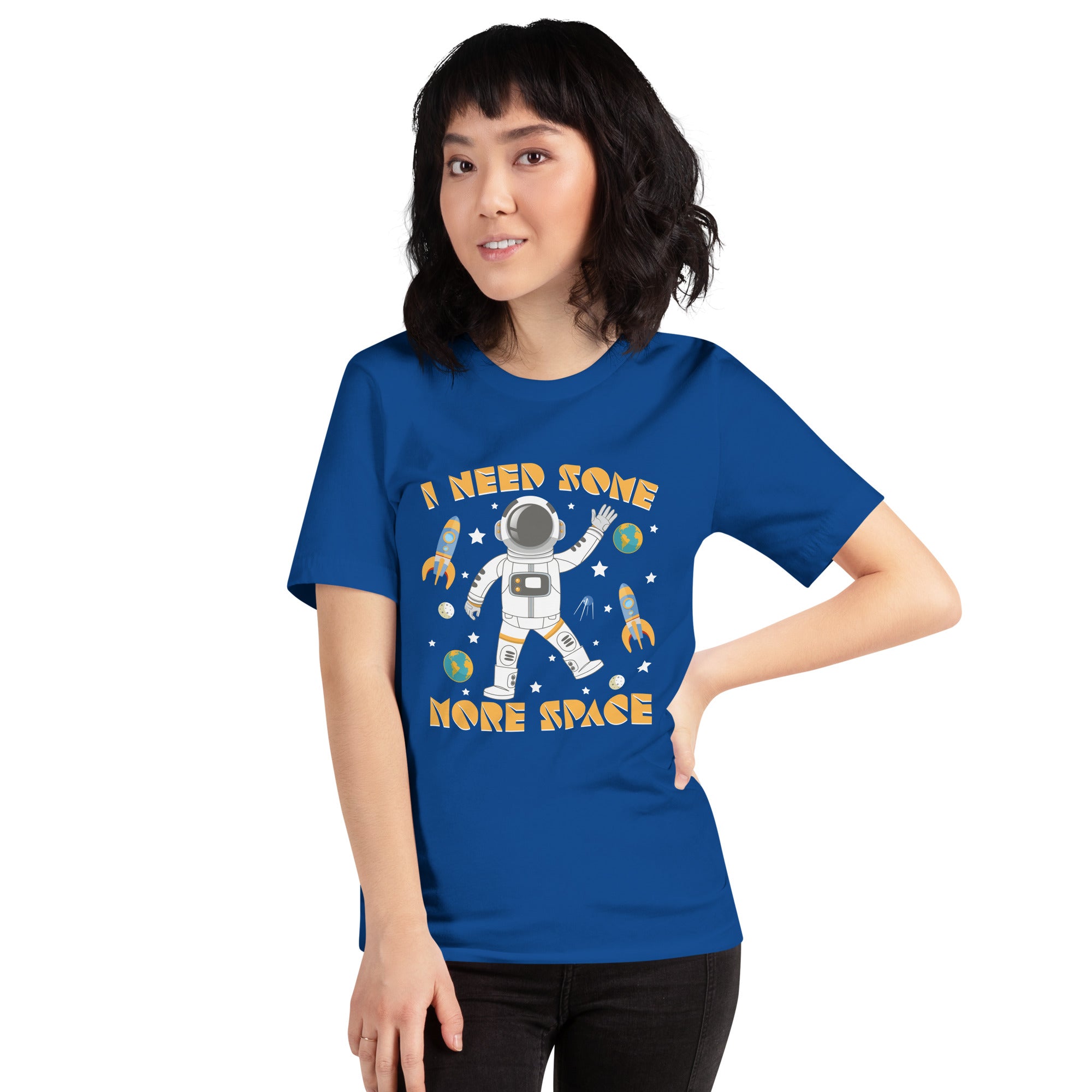 I Need Some More Space Astronaut Funny Astronomy Universe Space Lover Women's T-Shirt