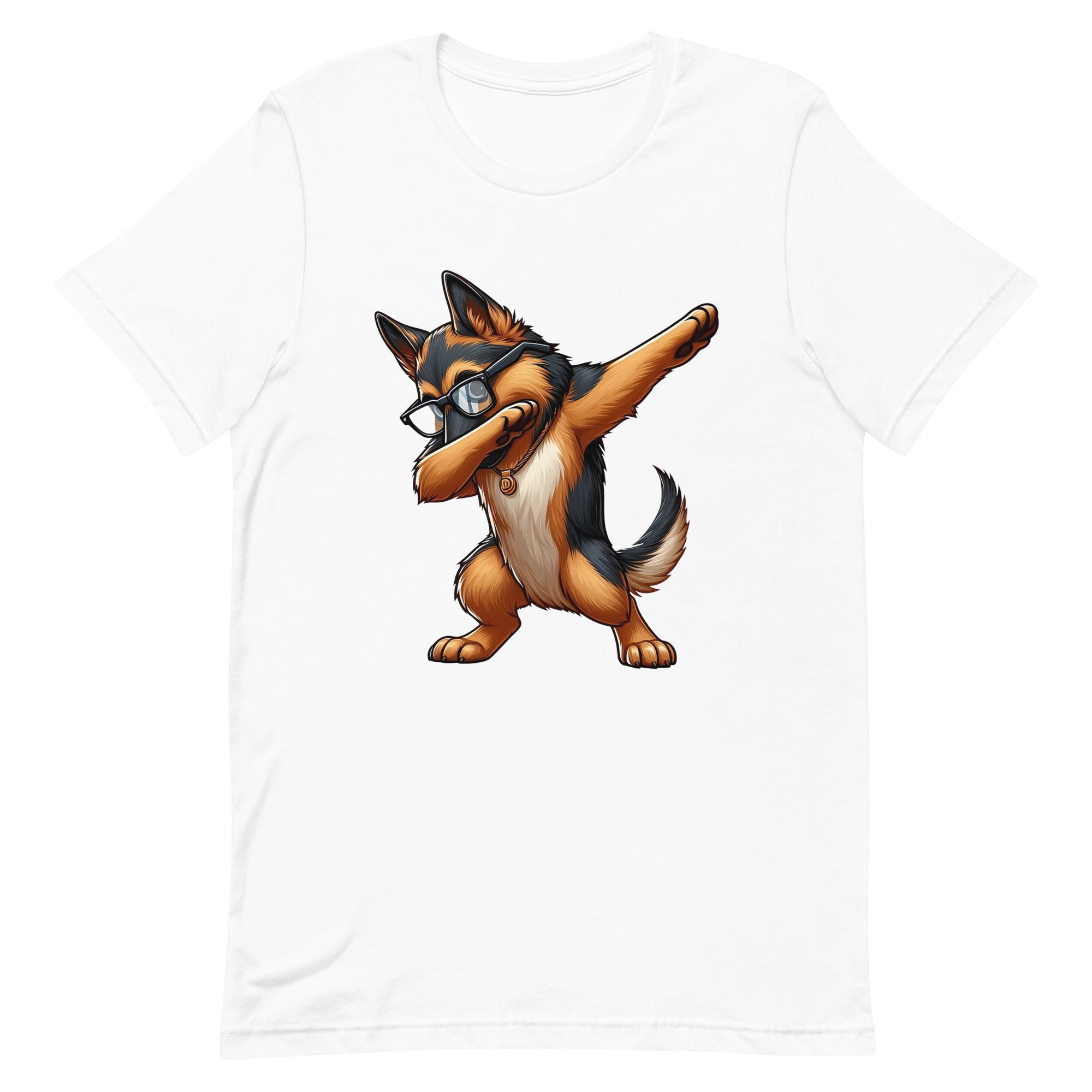 Dabbing German Shepherd Dog T-Shirt